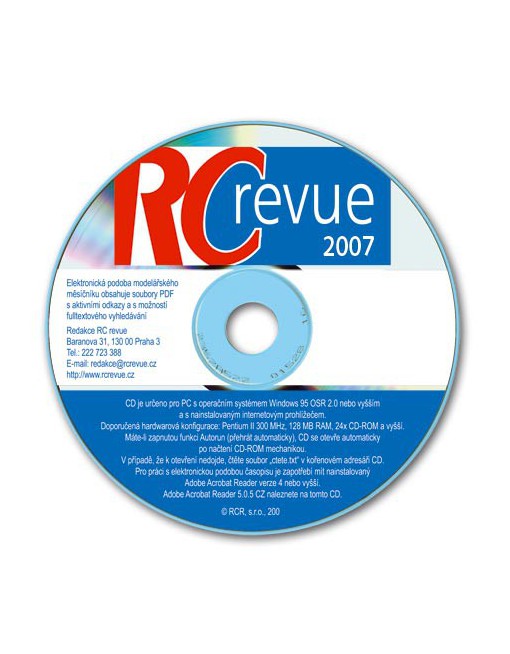 CD-ROM RC revue 2007