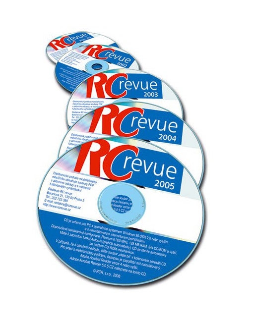 Komplet CD-ROM RC revue
