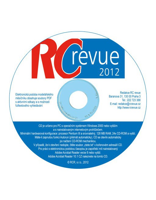 CD-ROM RC revue 2012