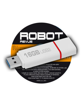 USB flash disk 16 GB se všemi ročníky Robot Revue