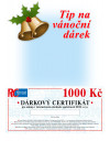 Dárkový certifikát (500 Kč) elektronický