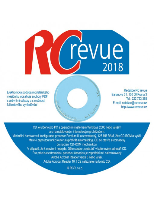DVD-ROM RC revue 2018