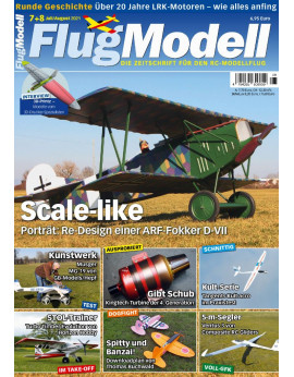 Flug Modell 07-08/2021