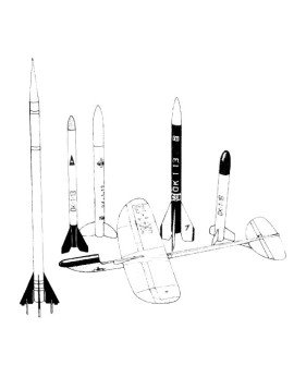 6 Raketových modelů (087)