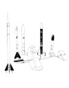 6 Raketových modelů (087)