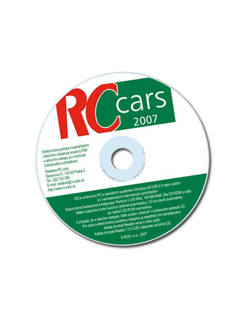 CD-ROM RC cars 2007