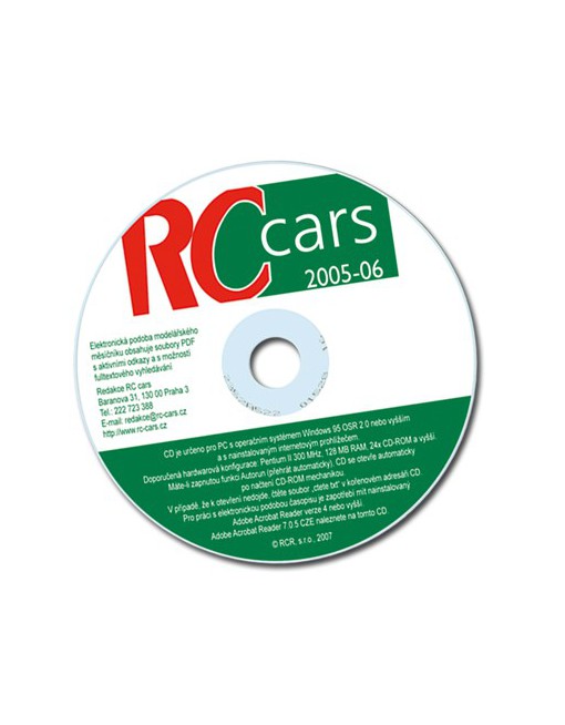 CD-ROM RC cars 2005–2006